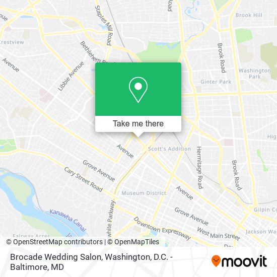 Brocade Wedding Salon map