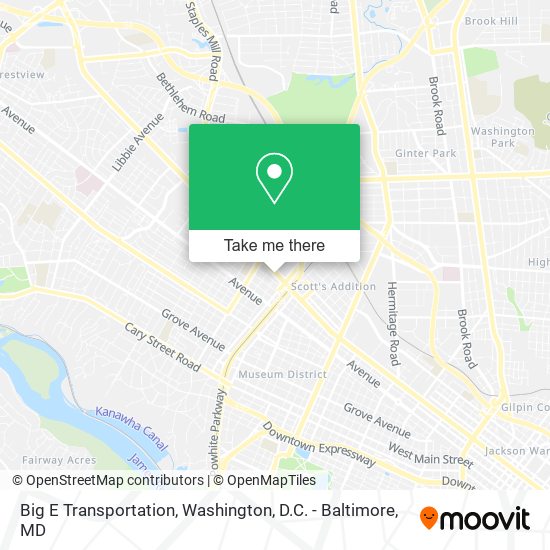 Mapa de Big E Transportation
