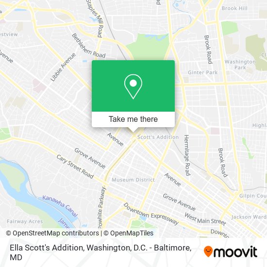 Ella Scott's Addition map