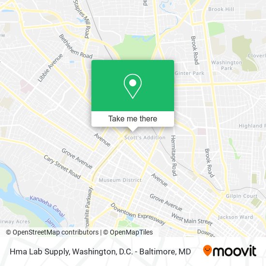Hma Lab Supply map