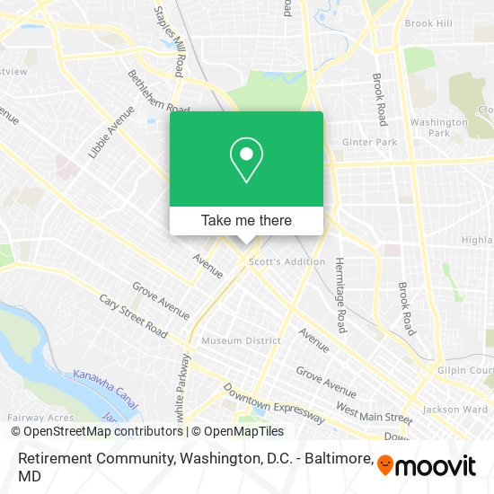 Retirement Community map