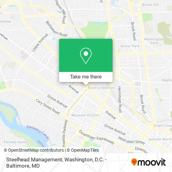 Steelhead Management map