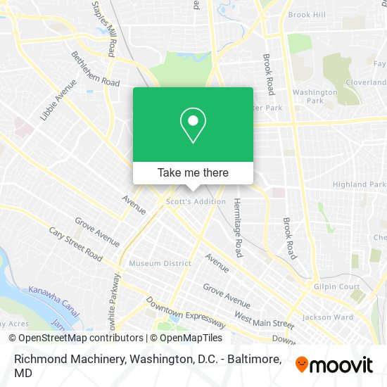 Mapa de Richmond Machinery