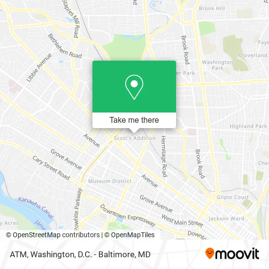 ATM map