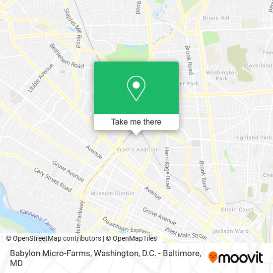 Babylon Micro-Farms map