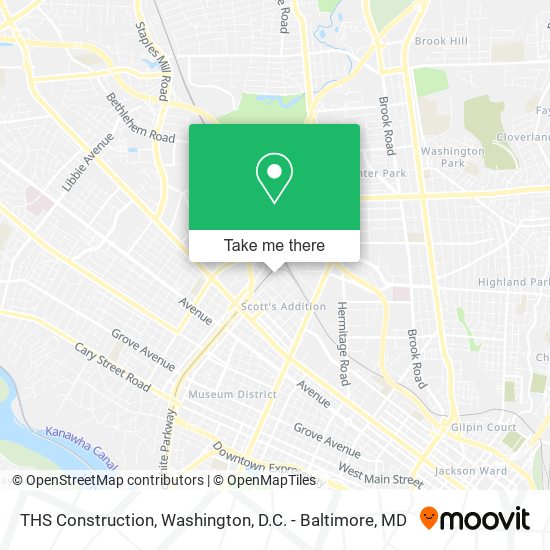 Mapa de THS Construction
