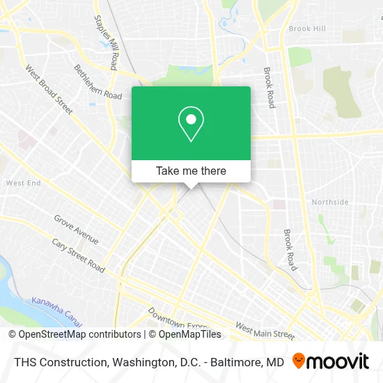THS Construction map