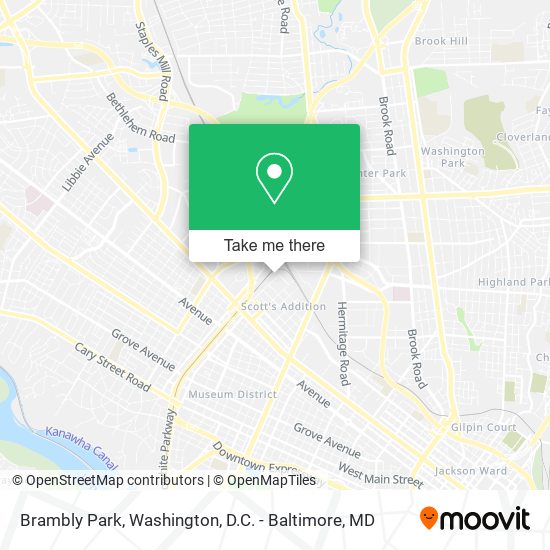 Brambly Park map