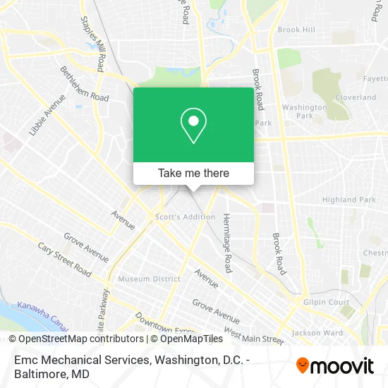 Emc Mechanical Services map