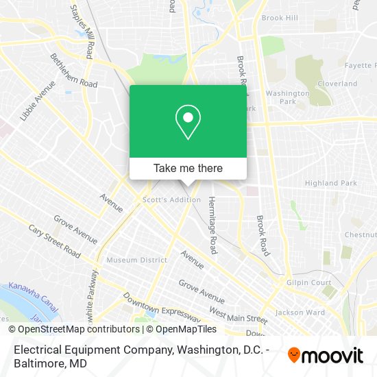 Mapa de Electrical Equipment Company
