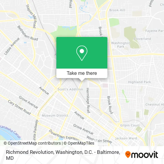 Richmond Revolution map