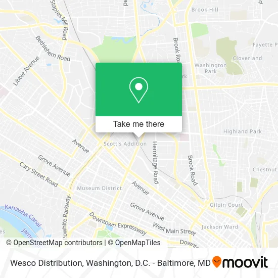 Wesco Distribution map