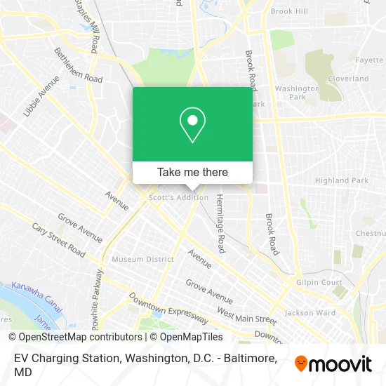 EV Charging Station map
