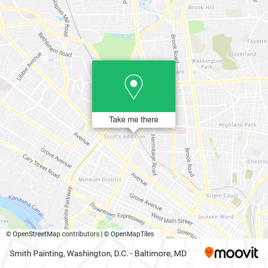 Smith Painting map