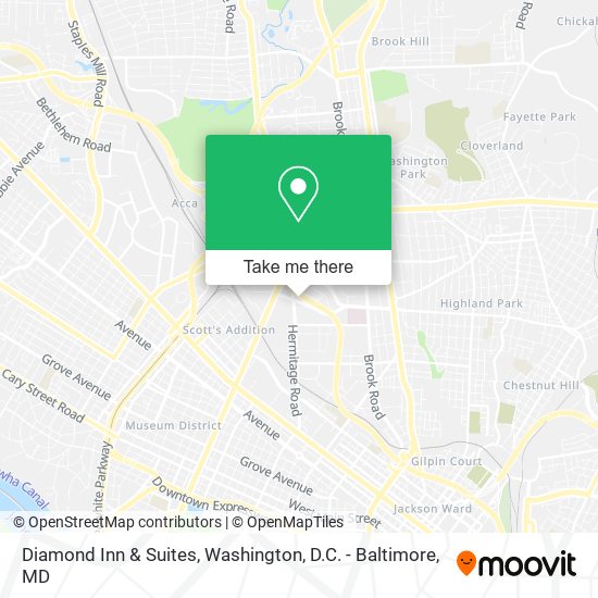 Diamond Inn & Suites map