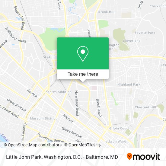 Little John Park map