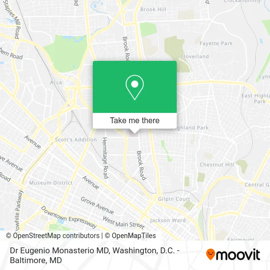 Dr Eugenio Monasterio MD map