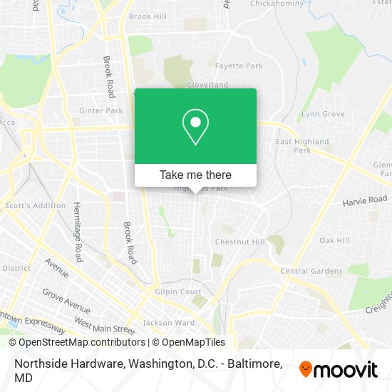Northside Hardware map