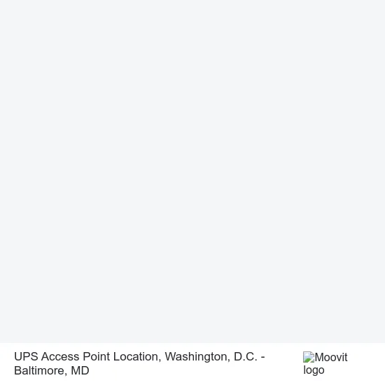 UPS Access Point Location map