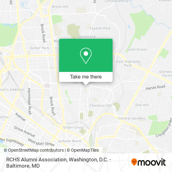 RCHS Alumni Association map