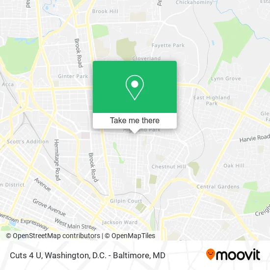 Cuts 4 U map