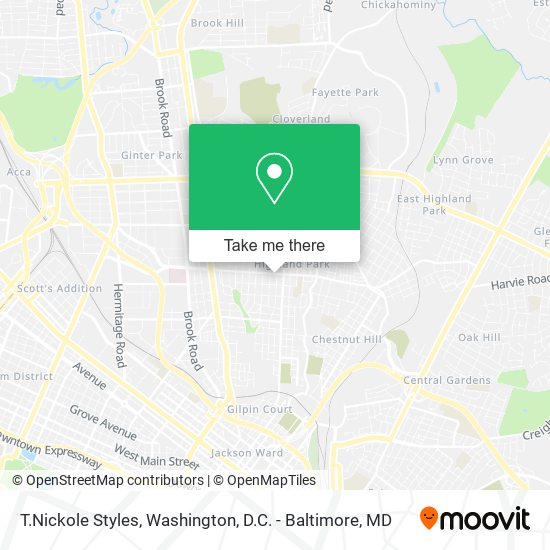 Mapa de T.Nickole Styles