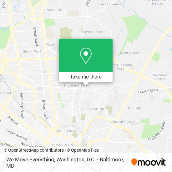 We Move Everything map