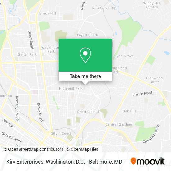 Mapa de Kirv Enterprises
