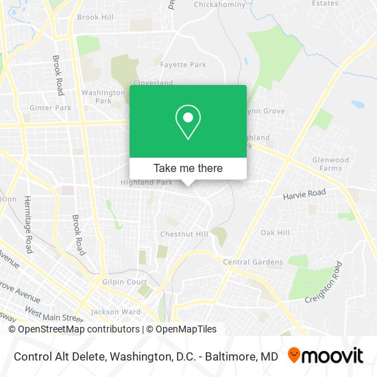 Mapa de Control Alt Delete