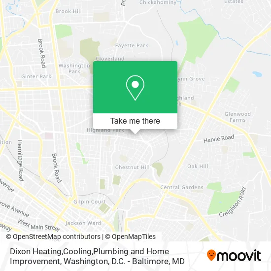 Dixon Heating,Cooling,Plumbing and Home Improvement map