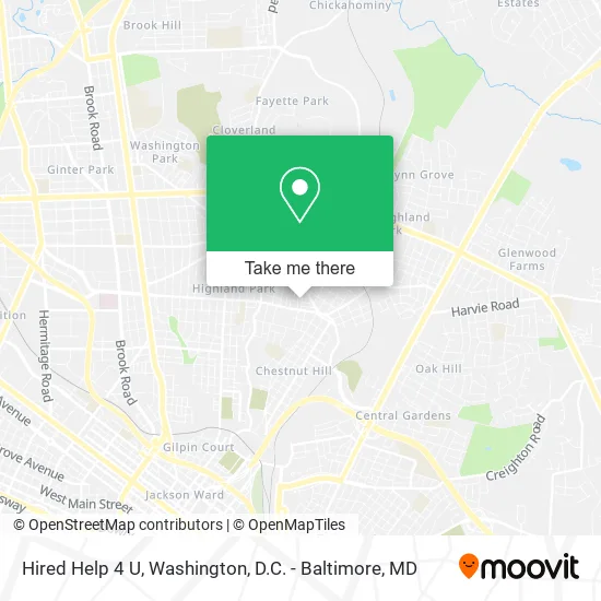 Hired Help 4 U map