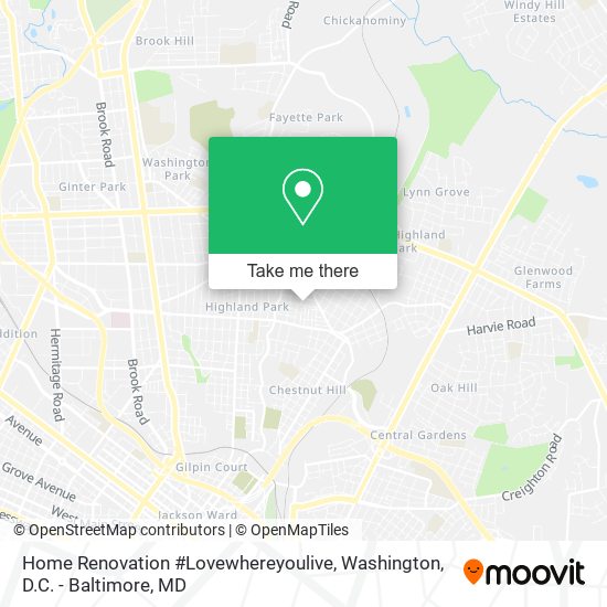 Home Renovation #Lovewhereyoulive map