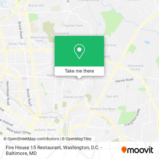 Fire House 15 Restaurant map
