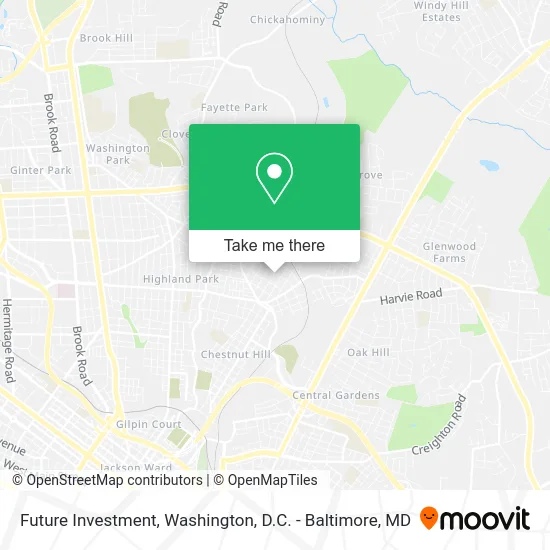 Future Investment map