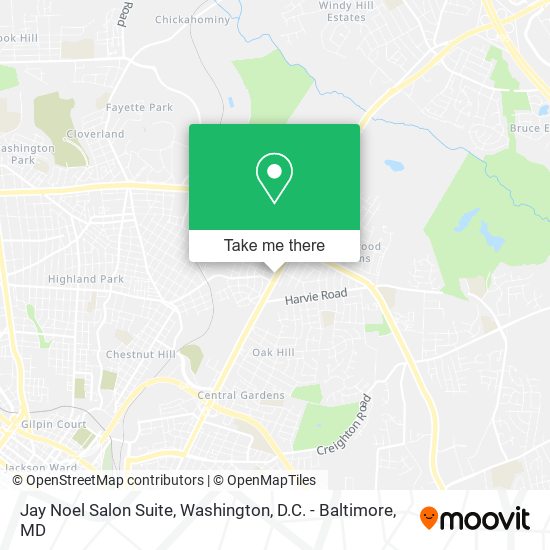 Jay Noel Salon Suite map