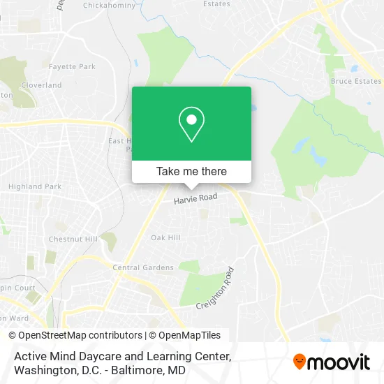 Active Mind Daycare and Learning Center map