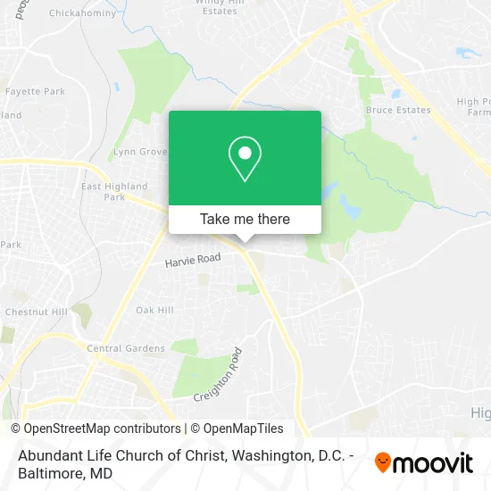 Abundant Life Church of Christ map