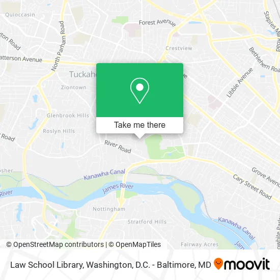 Law School Library map