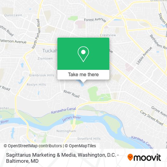 Mapa de Sagittarius Marketing & Media