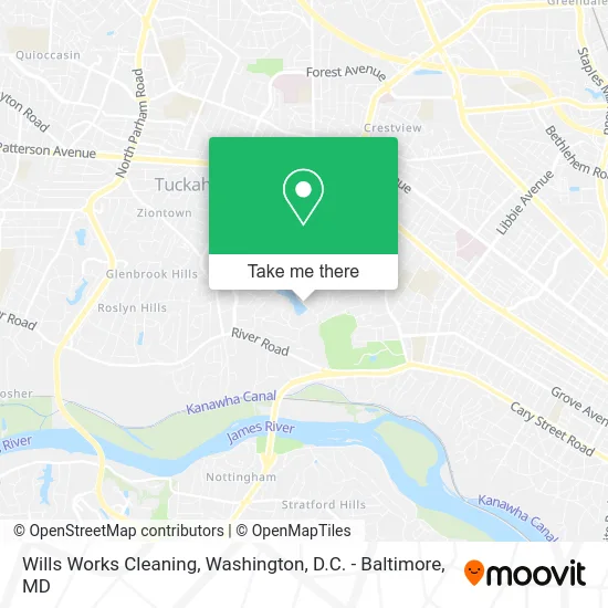 Wills Works Cleaning map
