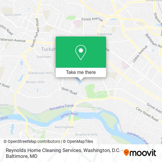 Mapa de Reynolds Home Cleaning Services