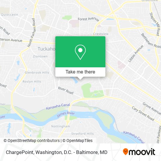ChargePoint map