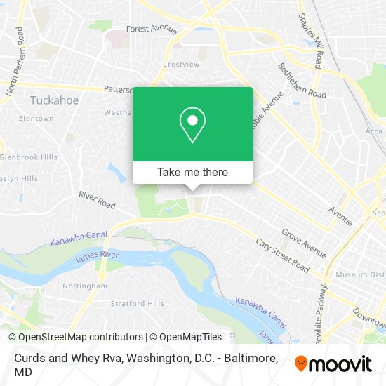Mapa de Curds and Whey Rva