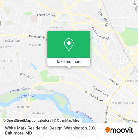 White Mark Residential Design map