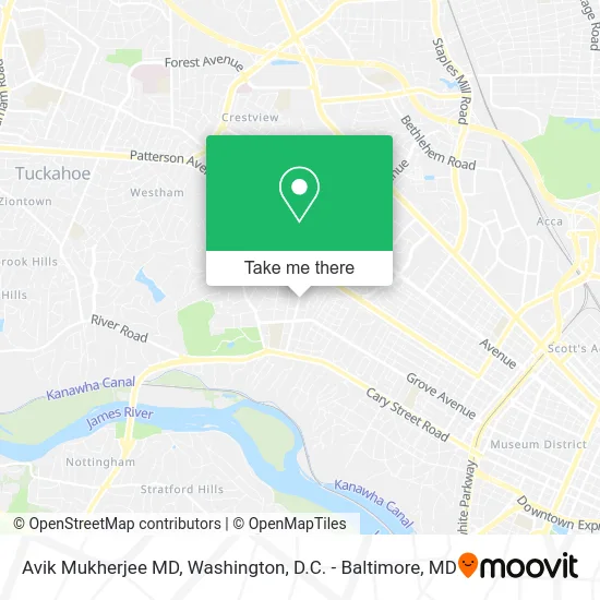 Avik Mukherjee MD map