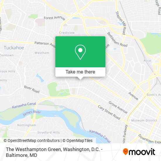The Westhampton Green map