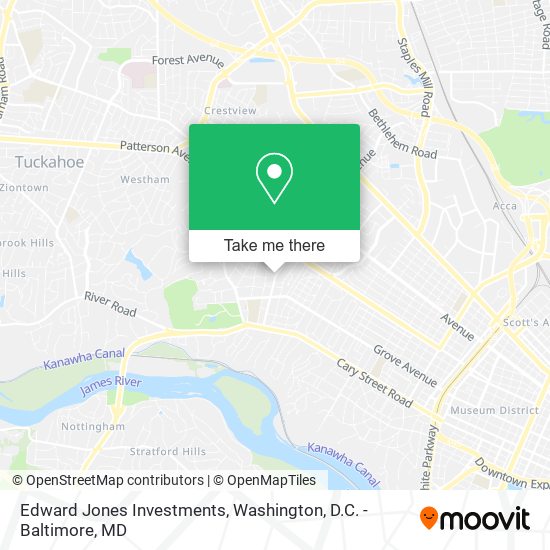 Edward Jones Investments map