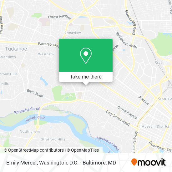 Emily Mercer map