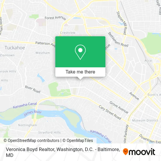 Veronica Boyd Realtor map