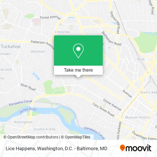 Lice Happens map